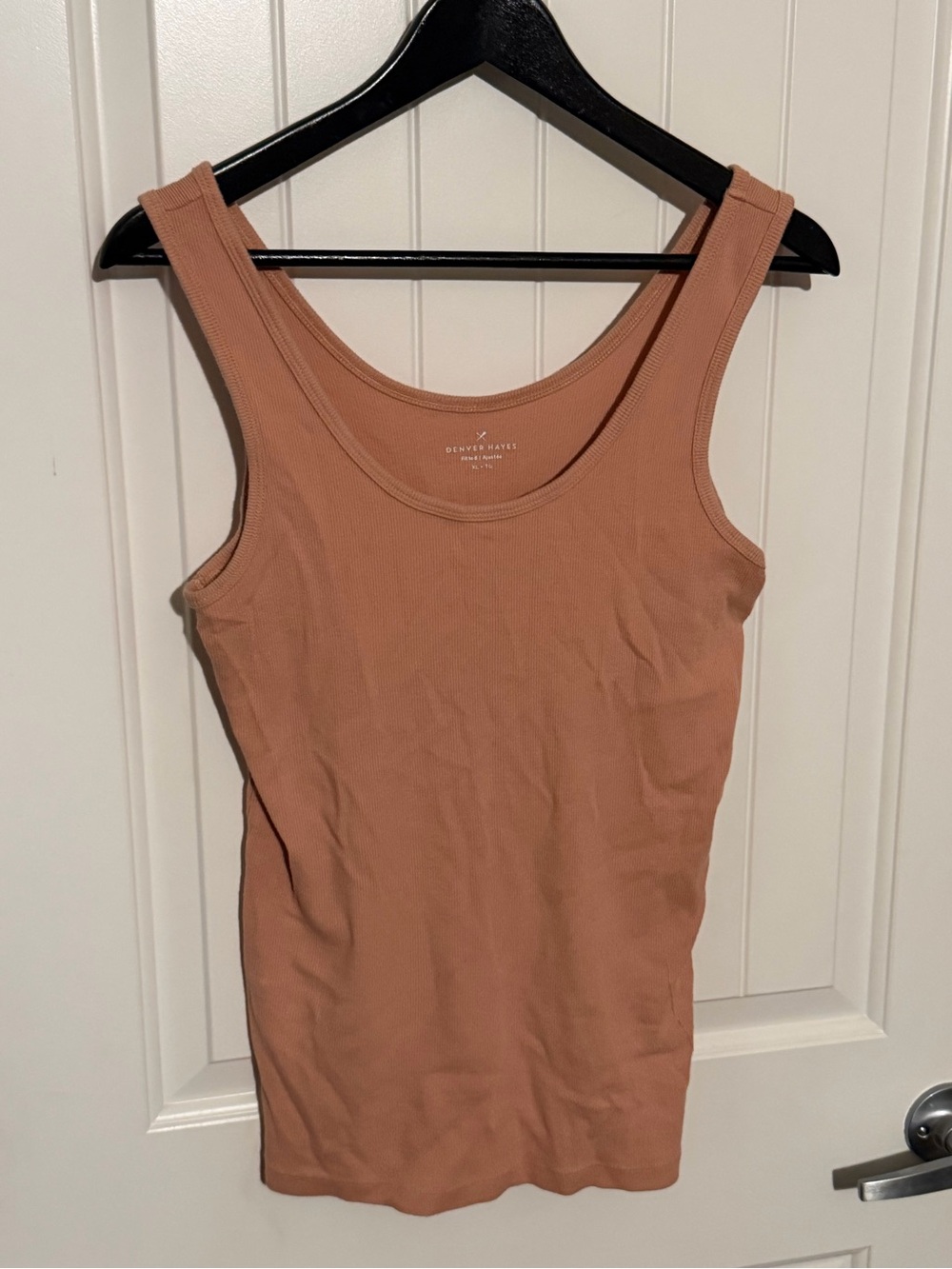 Denver Hayes Ribbed Tank Top - Desert Clay